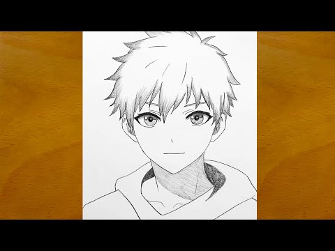 How to Draw a Cool Anime Boy Step by Step || Easy Anime Drawing Tutorial || Beginner-Friendly Art