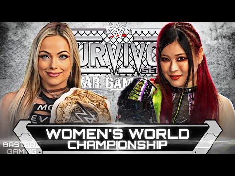 WWE 2K24 | Liv Morgan VS Iyo Sky - Women's World Championship | Survivor Series