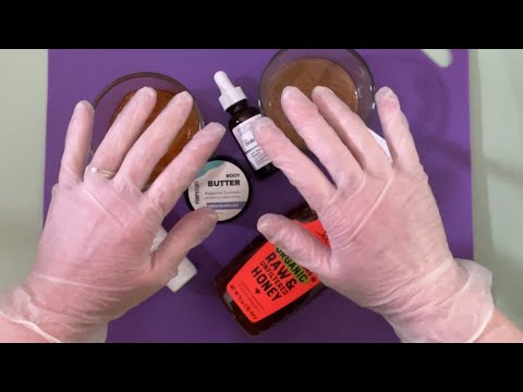 Sticky Glove Sounds ASMR (no talking)