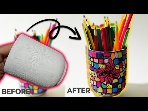 Vase painting tutorial || A Step-by-Step Tutorial 🎨🖌️