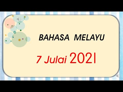 BAHASA MELAYU ( MARI KE PANTAI)