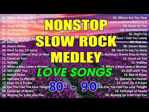 Best Slow Rock Love Song Nonstop🎵Relaxing Love Songs from the 70s to 90s🎤 Greatest Love Songs Ever