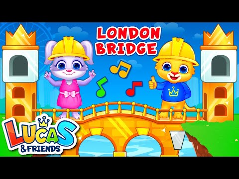 London Bridge is Falling Down | Nursery Rhymes For Kids | Songs By RV AppStudios