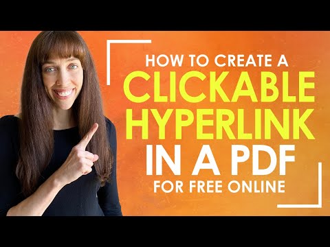 2023-How to create a clickable hyperlink in a PDF document for FREE online without Adobe Acrobat