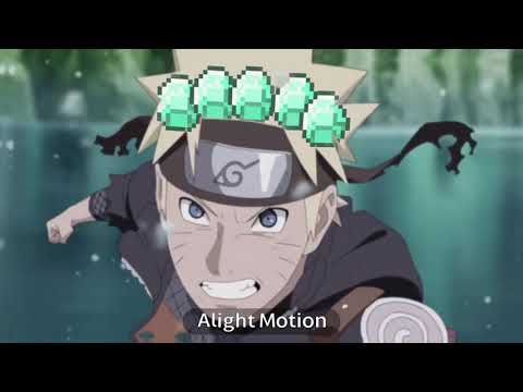 Naruto edgy rotation style edit/ Alight Motion