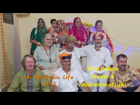 Our New India Life - ep 25. First Indian Diwali - A celebration  of light!