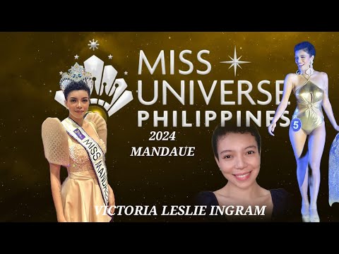 Victoria Leslie Ingram Miss Universe Philippines Mandaue 2024 #missuniversephilippines2024 #MUPH2024