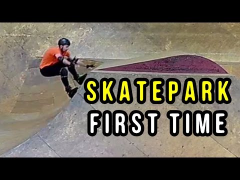 My First Time in a Skatepark