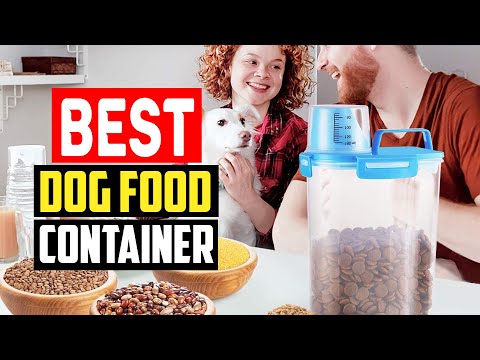 ✅5 Best Dog Food Container of 2023