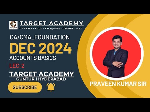 2.CA_CMA_FOUNDATION_DEC_2024_ACCOUNTS_BASICS_INTRODUCTION_LEC-2 #cmafoundation #cmapreparation #ca