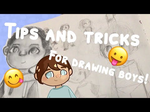 ✨How I learned to draw boys, and how you can learn too! (for those who want to) 💜🧁