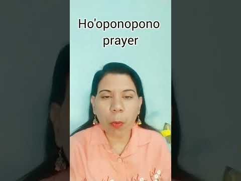 Ho'oponopono magical prayer#shorts#shortfeed #prayer#magica