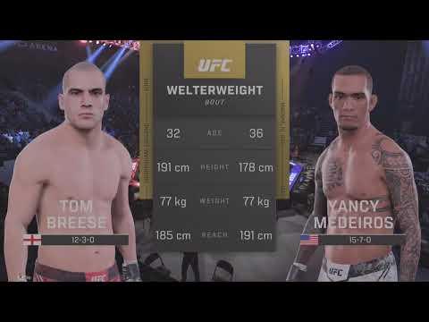 FCL Presents ULTIMATE FIGHTING CHAMPIONSHIP WILLIAMS vs. JONES Tom Breese vs. Yancy Medeiros