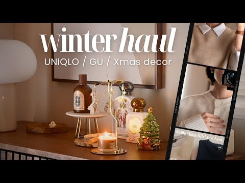 HAUL | Christmas decor | UNIQLO | GU