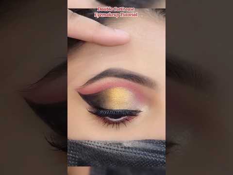 Double CutCrease Eyemakeup Tutorial by Asma Khan..  #shorts #eyemakeup #makeup #asmakhan