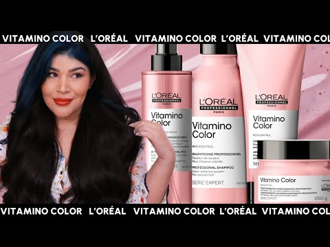 ✨ L’Óreal VITAMINO COLOR RESVERATROL: Cabelos com cores vibrantes por muito mais tempo!