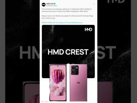 HMD Soon India' Now HMD CREST' Nokia Lumia Vibe #hmd #nokia #android