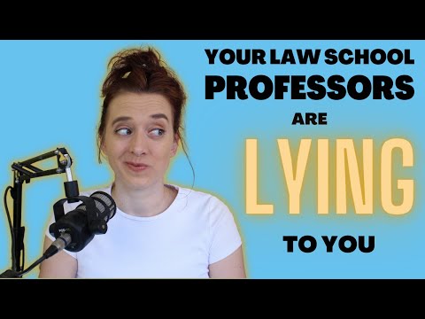 your law school professors are lying to you