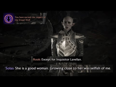 Solas regrets leaving Lavellan | Solas Romance - Dragon Age: The Veilguard