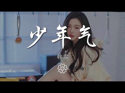 錦零 - 少年氣『你我少年性 偏愛紅塵煙火氣』【動態歌詞Lyrics】