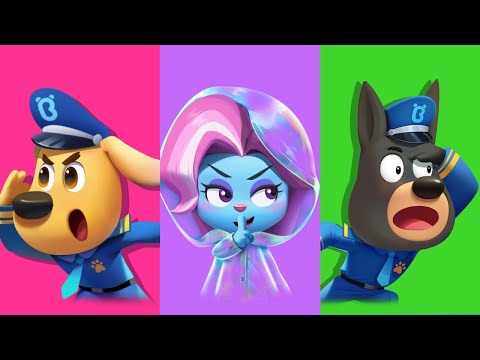 Hide and Seek with Police | Educational Cartoon | Police Cartoon | Sheriff Labrador