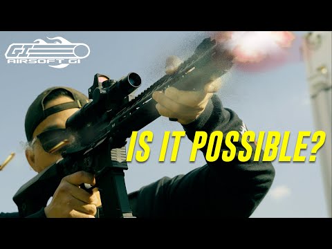 Can You Play Airsoft With REAL GUNS? | Airsoft GI