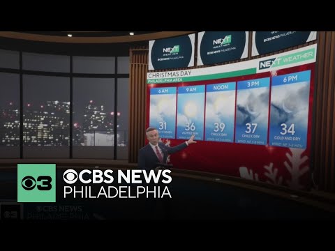 As Santa approaches Philadelphia region, chilly but dry conditions expected for Christmas Day