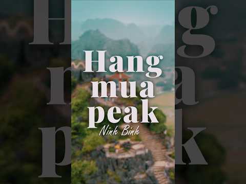 Conquering Hang Múa Peak: Panoramic Views & Adventure in Vietnam 🏞️ | Travel Shorts