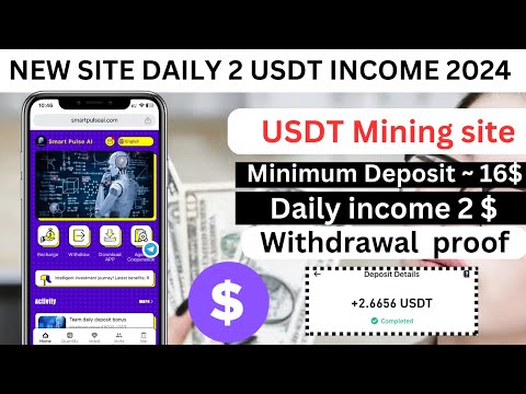 Best USDT Earning platform | Free usdt every day best mobile app+ withdrawal 2024