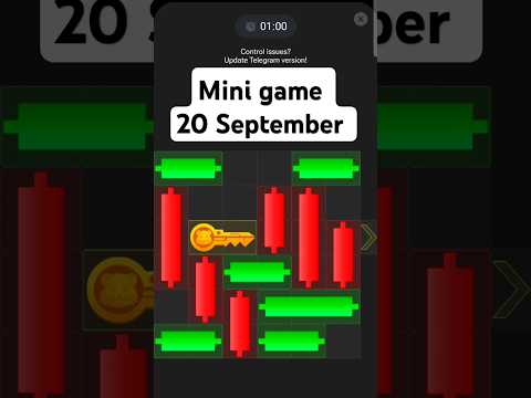 Hamster Kombat mini game today 20 september | Hamster mini game 19 September