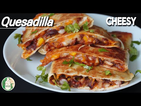 Quesadillas recipe - Make Taco bell style Quesadillas recipe - Mexican recipe Sattvik Kitchen