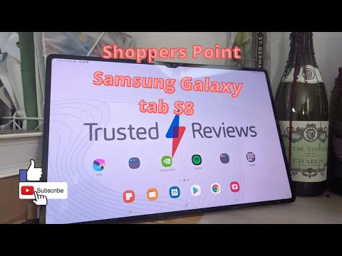 Galaxy Tab S8 Series  How to use Multi Window & Samsung Notes Shoppers Point #shorts