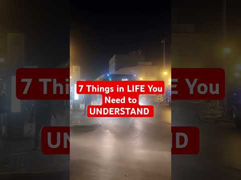 Seven Things #you #need #to #understand #in #your #life #motivation #values #lifelessons #viral #pk