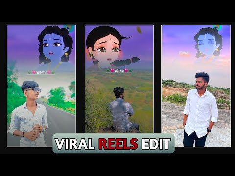 Radhe Prem ki shiromani Reel Editing | Instagram viral Radha Krishna Reel Editing | VN video editing