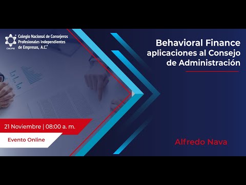 Behavioral Finance aplicaciones al Consejo de Administración