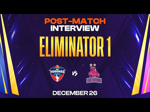 We played with a free mind - Bhavani Rajput | Eliminator 1 Press Conference: Dec 26 | PKL Season 11