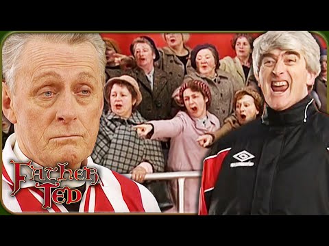 All-Priests Over 75s Five-a-Side Football Challenge Match | Father Ted | Hat Trick Comedy