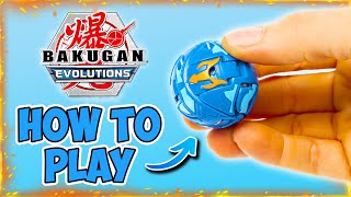 How To Play Bakugan | Bakugan: Evolutions Toy Battling Game & Arena