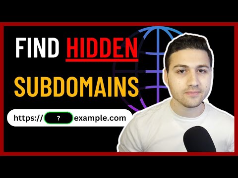 Find HIDDEN Subdomains & URLs of Websites