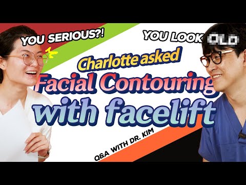 Facial contouring surgery along with face lift? Charlotte from Indonesia meets Dr.Kim