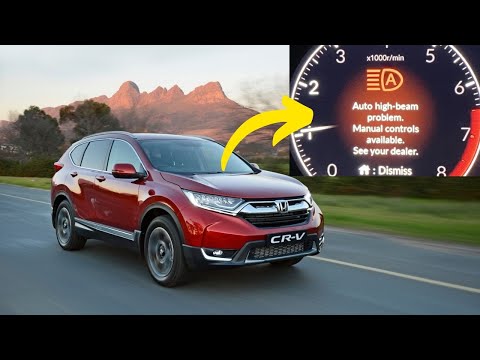 Auto High-Beam Problem in Honda CR-V – Solutions