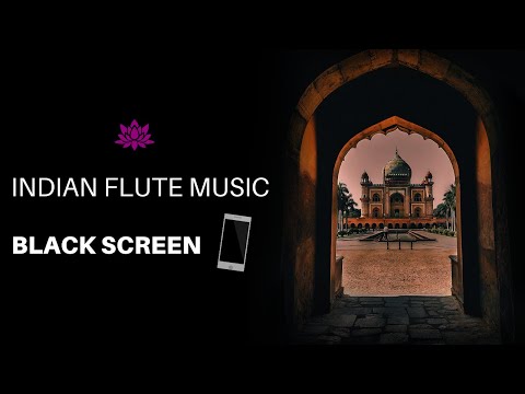 Indian Flute Music for Meditation and Yoga | BLACK SCREEN | Relaxing sound for Meditation, Yoga |