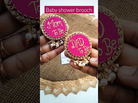 baby shower brooch #shortvideo #shortfeed#shorts #babyshower #handmadejewelry #viral #trending