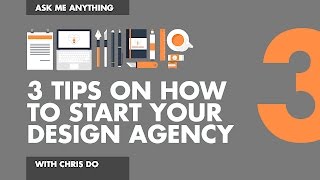 3 Tips on starting your own design agency.