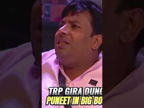 ‘TRP Gira Durga Bigg Boss Ki’ Puneet superstar Warning to Big Boss #shorts #biggboss #shortvideo