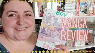 MANGA REVIEW | BOY MEETS MARIA BY PEYO | A NEW QUEER MANGA FAVORITE |