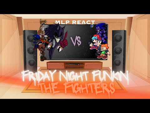 MLP React - FNF The Fighters - Sonic Exe - FNF Mod