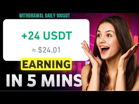 NEW EARNING SITE ⭐️$24.00⭐️ In 5 minutes + Live withdrawal || YOUR CRYPTO INVESTOR