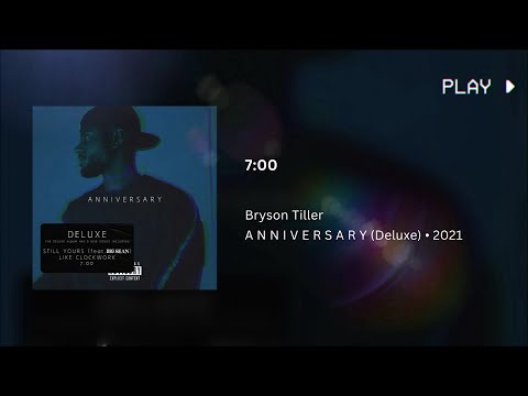 Bryson Tiller - 7:00 (432Hz)