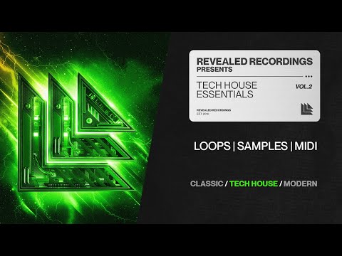 Tech House Essentials Vol. 2 (Loops, Samples, MIDI) | Sample Pack | Revealed